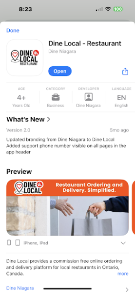 File:Dine Local App Store Listing.png